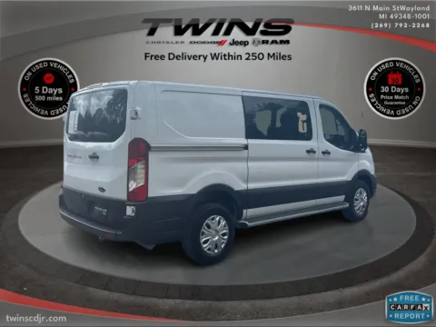 Another view of 2023 Ford Transit Cargo Van T250 for sale in Wayland, MI at Twins Chrysler Dodge Jeep Ram