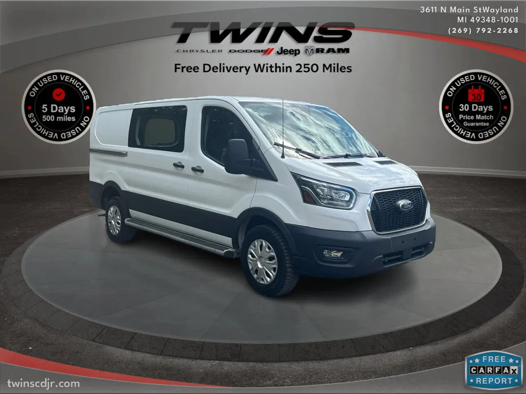 White 2023 Ford Transit Cargo Van T250 for sale in Wayland, MI