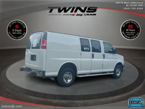 Another view of 2024 GMC Savana Cargo Van G25 for sale in Wayland, MI at Twins Chrysler Dodge Jeep Ram