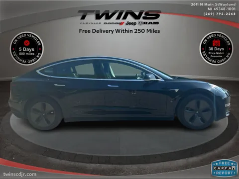 Photos of 2019 Tesla Model 3 Standard Range for sale in Wayland, MI at Twins Chrysler Dodge Jeep Ram
