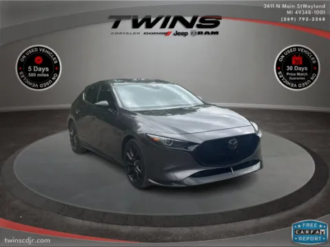 Gray 2021 Mazda Mazda3 Hatchback 2.5 Turbo Premium Plus for sale in Wayland, MI