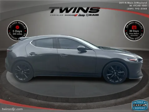 Photos of 2021 Mazda Mazda3 Hatchback 2.5 Turbo Premium Plus for sale in Wayland, MI at Twins Chrysler Dodge Jeep Ram