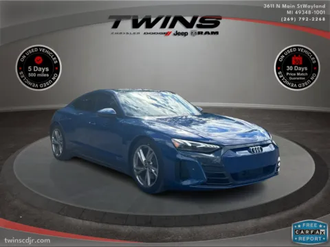 Blue 2024 Audi e-tron GT Premium Plus for sale in Wayland, MI