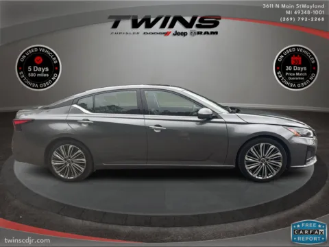 Photos of 2023 Nissan Altima 2.5 SL for sale in Wayland, MI at Twins Chrysler Dodge Jeep Ram