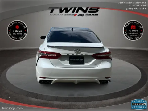 Another view of 2019 Toyota Camry XSE for sale in Wayland, MI at Twins Chrysler Dodge Jeep Ram