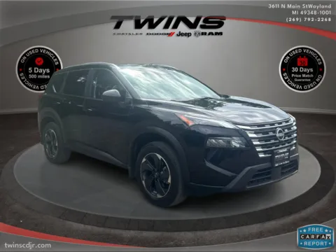 Black 2024 Nissan Rogue SV for sale in Wayland, MI