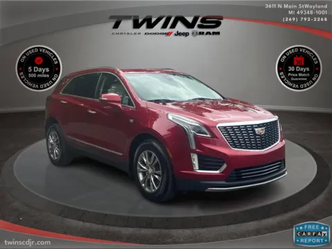 Red 2021 Cadillac XT5 FWD Premium Luxury for sale in Wayland, MI