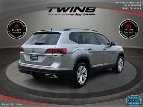 Another view of 2023 Volkswagen Atlas 3.6L V6 SE w/Technology for sale in Wayland, MI at Twins Chrysler Dodge Jeep Ram