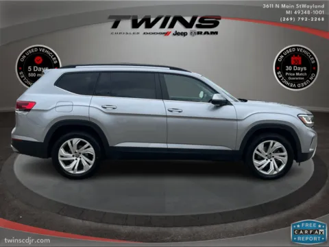 Photos of 2023 Volkswagen Atlas 3.6L V6 SE w/Technology for sale in Wayland, MI at Twins Chrysler Dodge Jeep Ram