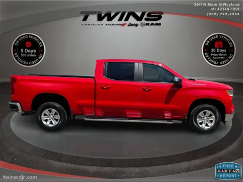 Photos of 2024 Chevrolet Silverado 1500 LT for sale in Wayland, MI at Twins Chrysler Dodge Jeep Ram