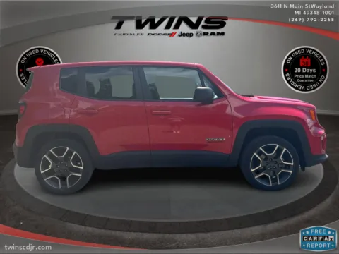 Photos of 2021 Jeep Renegade Jeepster for sale in Wayland, MI at Twins Chrysler Dodge Jeep Ram