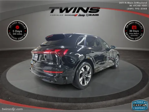 Another view of 2021 Audi e-tron Premium for sale in Wayland, MI at Twins Chrysler Dodge Jeep Ram