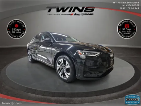 Black 2021 Audi e-tron Premium for sale in Wayland, MI
