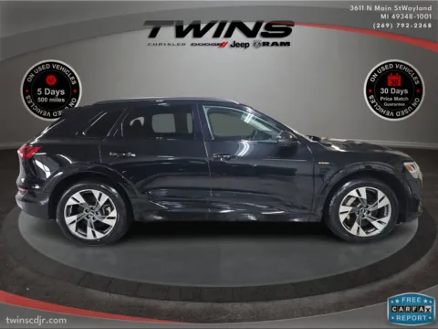 Photos of 2021 Audi e-tron Premium for sale in Wayland, MI at Twins Chrysler Dodge Jeep Ram