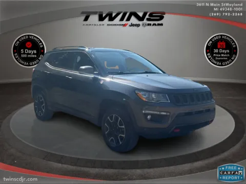 Gray 2019 Jeep Compass Trailhawk for sale in Wayland, MI