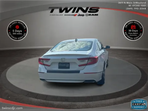 More photos of 2018 Honda Accord Sedan EX 1.5T at Twins Chrysler Dodge Jeep Ram, MI