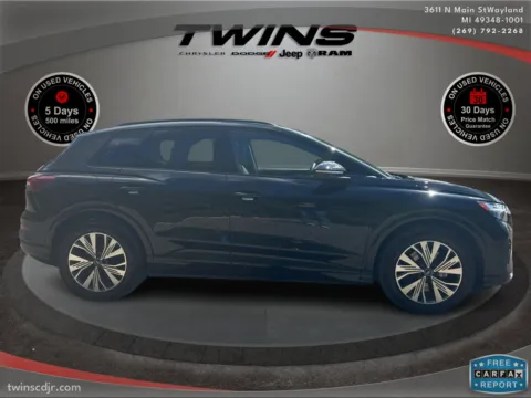 Photos of 2025 Audi Q4 e-tron Premium Plus for sale in Wayland, MI at Twins Chrysler Dodge Jeep Ram
