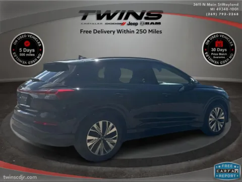 Another view of 2025 Audi Q4 e-tron Premium Plus for sale in Wayland, MI at Twins Chrysler Dodge Jeep Ram