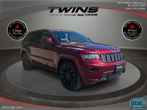 Red 2018 Jeep Grand Cherokee Altitude for sale in Wayland, MI
