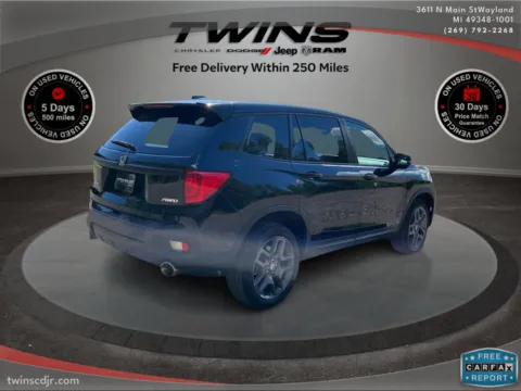 Photos of 2022 Honda Passport EX-L for sale in Wayland, MI at Twins Chrysler Dodge Jeep Ram
