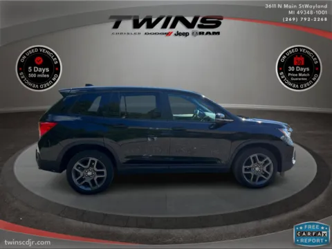 Black 2022 Honda Passport EX-L for sale in Wayland, MI