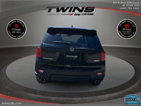 Another view of 2022 Honda Passport EX-L for sale in Wayland, MI at Twins Chrysler Dodge Jeep Ram