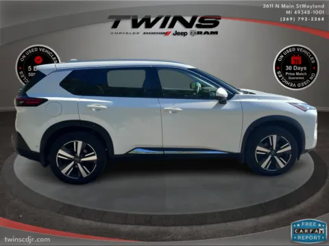 Photos of 2023 Nissan Rogue SL for sale in Wayland, MI at Twins Chrysler Dodge Jeep Ram