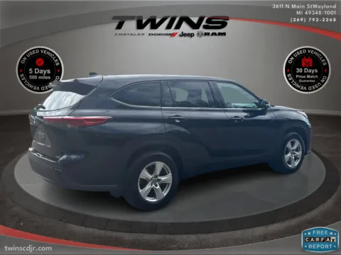 Another view of 2021 Toyota Highlander L for sale in Wayland, MI at Twins Chrysler Dodge Jeep Ram