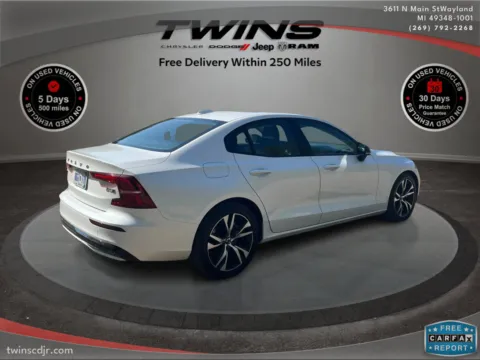 Photos of 2025 Volvo S60 Core for sale in Wayland, MI at Twins Chrysler Dodge Jeep Ram