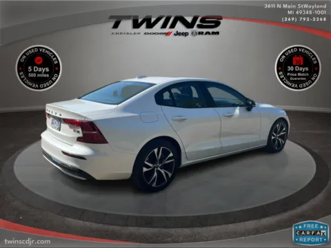 Photos of 2025 Volvo S60 Core for sale in Wayland, MI at Twins Chrysler Dodge Jeep Ram