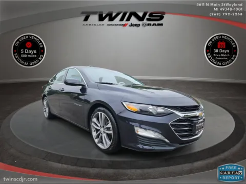 Gray 2023 Chevrolet Malibu LT for sale in Wayland, MI