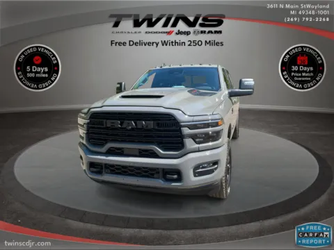 Photos of 2026 Ram 2500 Laramie for sale in Wayland, MI at Twins Chrysler Dodge Jeep Ram
