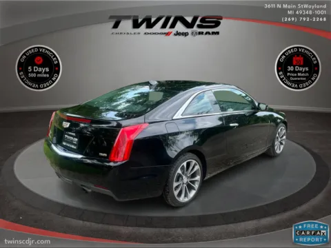 Another view of 2015 Cadillac ATS Coupe Luxury AWD for sale in Wayland, MI at Twins Chrysler Dodge Jeep Ram