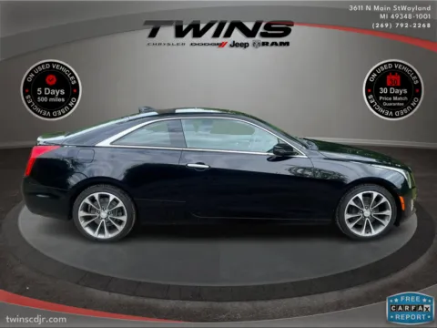 Photos of 2015 Cadillac ATS Coupe Luxury AWD for sale in Wayland, MI at Twins Chrysler Dodge Jeep Ram