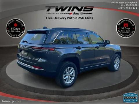 Another view of 2025 Jeep Grand Cherokee Laredo X for sale in Wayland, MI at Twins Chrysler Dodge Jeep Ram