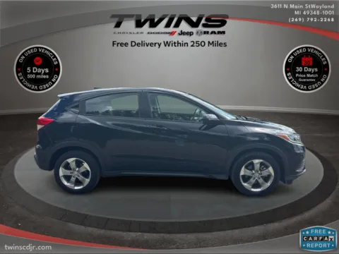 Black 2022 Honda HR-V LX for sale in Wayland, MI