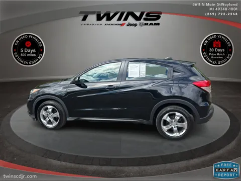 Another view of 2022 Honda HR-V LX for sale in Wayland, MI at Twins Chrysler Dodge Jeep Ram