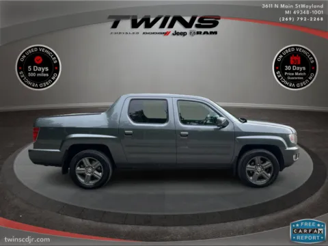 Photos of 2011 Honda Ridgeline RTL for sale in Wayland, MI at Twins Chrysler Dodge Jeep Ram