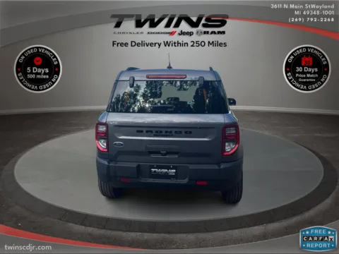 More photos of 2021 Ford Bronco Sport at Twins Chrysler Dodge Jeep Ram, MI