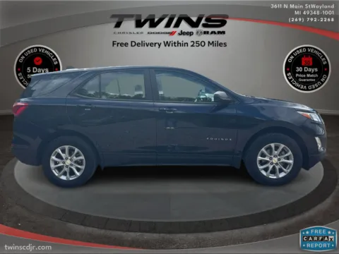 Photos of 2021 Chevrolet Equinox LS for sale in Wayland, MI at Twins Chrysler Dodge Jeep Ram