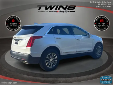 Another view of 2017 Cadillac XT5 Luxury AWD for sale in Wayland, MI at Twins Chrysler Dodge Jeep Ram