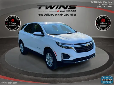 White 2024 Chevrolet Equinox LT for sale in Wayland, MI
