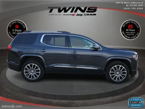 Photos of 2022 GMC Acadia Denali for sale in Wayland, MI at Twins Chrysler Dodge Jeep Ram