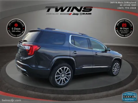 Another view of 2022 GMC Acadia Denali for sale in Wayland, MI at Twins Chrysler Dodge Jeep Ram