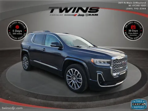 Green 2022 GMC Acadia Denali for sale in Wayland, MI
