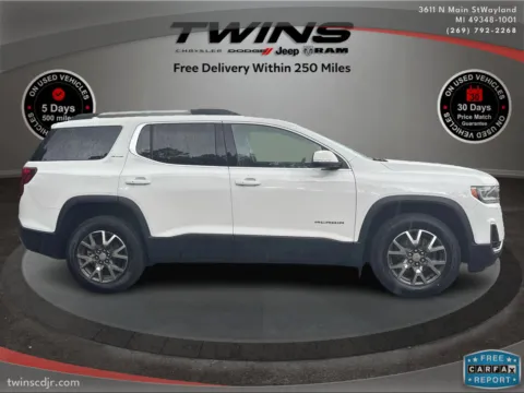 Photos of 2023 GMC Acadia SLE for sale in Wayland, MI at Twins Chrysler Dodge Jeep Ram