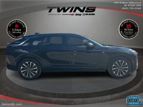 Another view of 2024 Cadillac LYRIQ Sport for sale in Wayland, MI at Twins Chrysler Dodge Jeep Ram