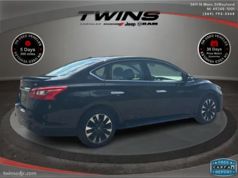 Another view of 2019 Nissan Sentra SR for sale in Wayland, MI at Twins Chrysler Dodge Jeep Ram