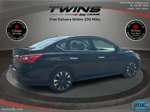 Another view of 2019 Nissan Sentra SR for sale in Wayland, MI at Twins Chrysler Dodge Jeep Ram