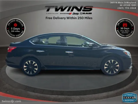 Photos of 2019 Nissan Sentra SR for sale in Wayland, MI at Twins Chrysler Dodge Jeep Ram